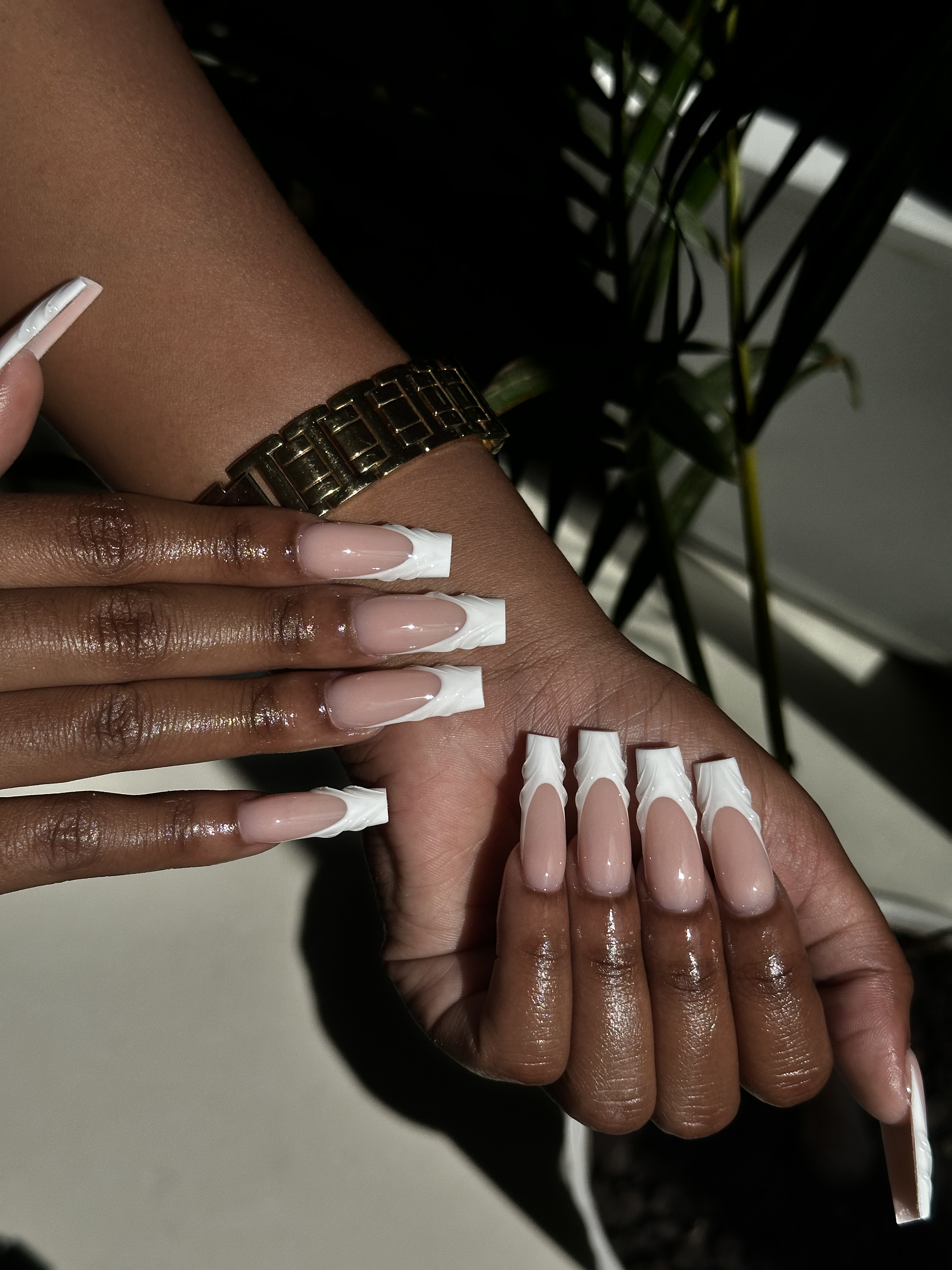 Precision nail art